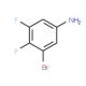 3-Bromo-4,5-difluoroaniline (CAS 875664-41-8) - chemical structure image