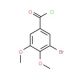 3-bromo-4,5-dimethoxybenzoyl chloride - chemical structure image