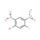 3-Bromo-4,6-Dinitrofluorobenzene (CAS 400-91-9) - chemical structure image