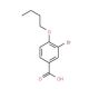 3-Bromo-4-butoxybenzoic acid - chemical structure image