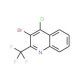 3-Bromo-4-chloro-2-(trifluoromethyl)quinoline (CAS 683274-52-4) - chemical structure image