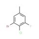 3-Bromo-4-chloro-5-fluorotoluene - chemical structure image