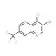 3-Bromo-4-chloro-7-trifluoromethylquinoline (CAS 116289-35-1) - chemical structure image
