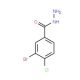 3-Bromo-4-chlorobenzhydrazide (CAS 148993-18-4) - chemical structure image