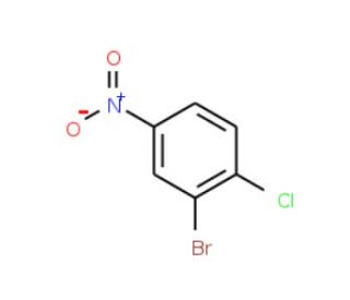 3-Bromo-4-chloronitrobenzene (CAS 16588-26-4) - chemical structure image