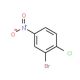 3-Bromo-4-chloronitrobenzene (CAS 16588-26-4) - chemical structure image