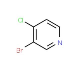 3-Bromo-4-chloropyridine (CAS 36953-42-1) - chemical structure image
