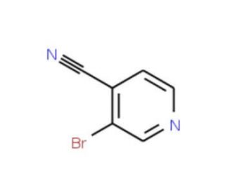 3-Bromo-4-cyanopyridine (CAS 13958-98-0) - chemical structure image