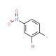 3-Bromo-4-fluoronitrobenzene (CAS 701-45-1) - chemical structure image
