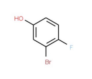 3-Bromo-4-fluorophenol (CAS 27407-11-0) - chemical structure image