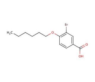 3-Bromo-4-(hexyloxy)benzoic acid - chemical structure image