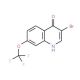 3-Bromo-4-hydroxy-7-trifluoromethoxyquinoline (CAS 1065087-90-2) - chemical structure image