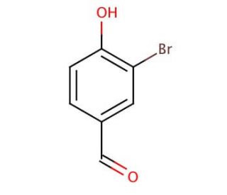 3-Bromo-4-hydroxybenzaldehyde (CAS 2973-78-6) - chemical structure image