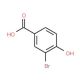 3-Bromo-4-hydroxybenzoic acid (CAS 14348-41-5) - chemical structure image