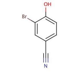 3-Bromo-4-hydroxybenzonitrile (CAS 2315-86-8) - chemical structure image