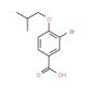 3-Bromo-4-isobutoxybenzoic acid (CAS 881583-05-7) - chemical structure image