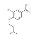 3-Bromo-4-(isopentyloxy)benzoic acid (CAS 881596-09-4) - chemical structure image