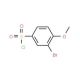 3-Bromo-4-methoxy-benzenesulfonyl chloride (CAS 23094-96-4) - chemical structure image