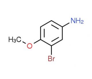 3-Bromo-4-methoxyaniline (CAS 19056-41-8) - chemical structure image