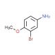3-Bromo-4-methoxyaniline (CAS 19056-41-8) - chemical structure image