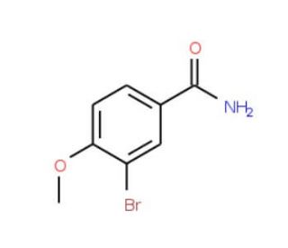 3-bromo-4-methoxybenzamide (CAS 200956-55-4) - chemical structure image