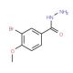 3-Bromo-4-methoxybenzohydrazide (CAS 181136-33-4) - chemical structure image