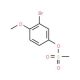 3-Bromo-4-methoxyphenyl mesylate (CAS 951885-46-4) - chemical structure image