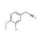 3-Bromo-4-methoxyphenylacetonitrile (CAS 772-59-8) - chemical structure image