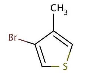 3-Bromo-4-methylthiophene (CAS 30318-99-1) - chemical structure image