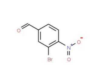 3-Bromo-4-nitrobenzaldehyde (CAS 101682-68-2) - chemical structure image
