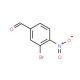 3-Bromo-4-nitrobenzaldehyde (CAS 101682-68-2) - chemical structure image