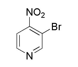 3-Bromo-4-nitropyridine (CAS 89364-04-5) - chemical structure image