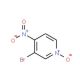 3-Bromo-4-nitropyridine N-oxide (CAS 1678-49-5) - chemical structure image