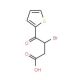 3-bromo-4-oxo-4-thien-2-ylbutanoic acid (CAS 53515-21-2) - chemical structure image