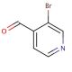 3-Bromo-4-pyridinecarboxaldehyde (CAS 70201-43-3) - chemical structure image