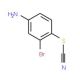 3-Bromo-4-thiocyanatoaniline (CAS 16582-78-8) - chemical structure image
