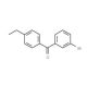 3-Bromo-4′-ethylbenzophenone (CAS 844879-29-4) - chemical structure image