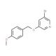 3-Bromo-5-[(4-methoxybenzyl)oxy]pyridine (CAS 552331-73-4) - chemical structure image