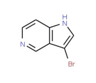 3-Bromo-5-azaindole (CAS 23612-36-4) - chemical structure image