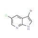 3-Bromo-5-chloro-1H-pyrrolo[2,3-b]pyridine (CAS 866546-09-0) - chemical structure image