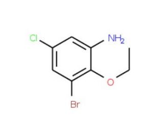 3-bromo-5-chloro-2-ethoxyaniline - chemical structure image