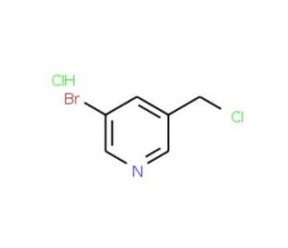 3-Bromo-5-(chloromethyl)pyridine hydrochloride (CAS 39741-46-3) - chemical structure image