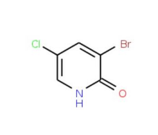 3-Bromo-5-chloropyridin-2-ol (CAS 137628-16-1) - chemical structure image