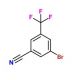 3-Bromo-5-cyanobenzotrifluoride (CAS 691877-03-9) - chemical structure image