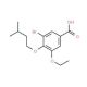 3-bromo-5-ethoxy-4-(3-methylbutoxy)benzoic acid - chemical structure image