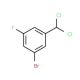 3-Bromo-5-fluorobenzal chloride (CAS 1000339-58-1) - chemical structure image