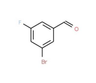 3-Bromo-5-fluorobenzaldehyde (CAS 188813-02-7) - chemical structure image