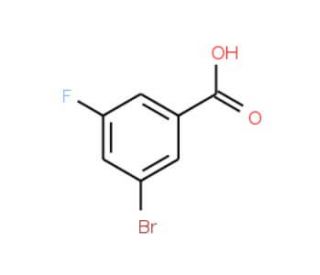 3-Bromo-5-fluorobenzoic acid (CAS 176548-70-2) - chemical structure image