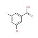 3-Bromo-5-fluorobenzoic acid (CAS 176548-70-2) - chemical structure image