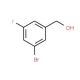 3-Bromo-5-fluorobenzyl alcohol (CAS 216755-56-5) - chemical structure image